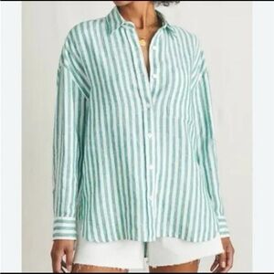 Universal thread striped button up